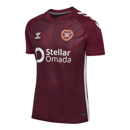 Hearts of Midlothian FC 25/26 Home Kit.