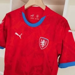 Czech Republic 🇨🇿 2024/25 Home Jersey. - World Cup Retro Soccer Shop