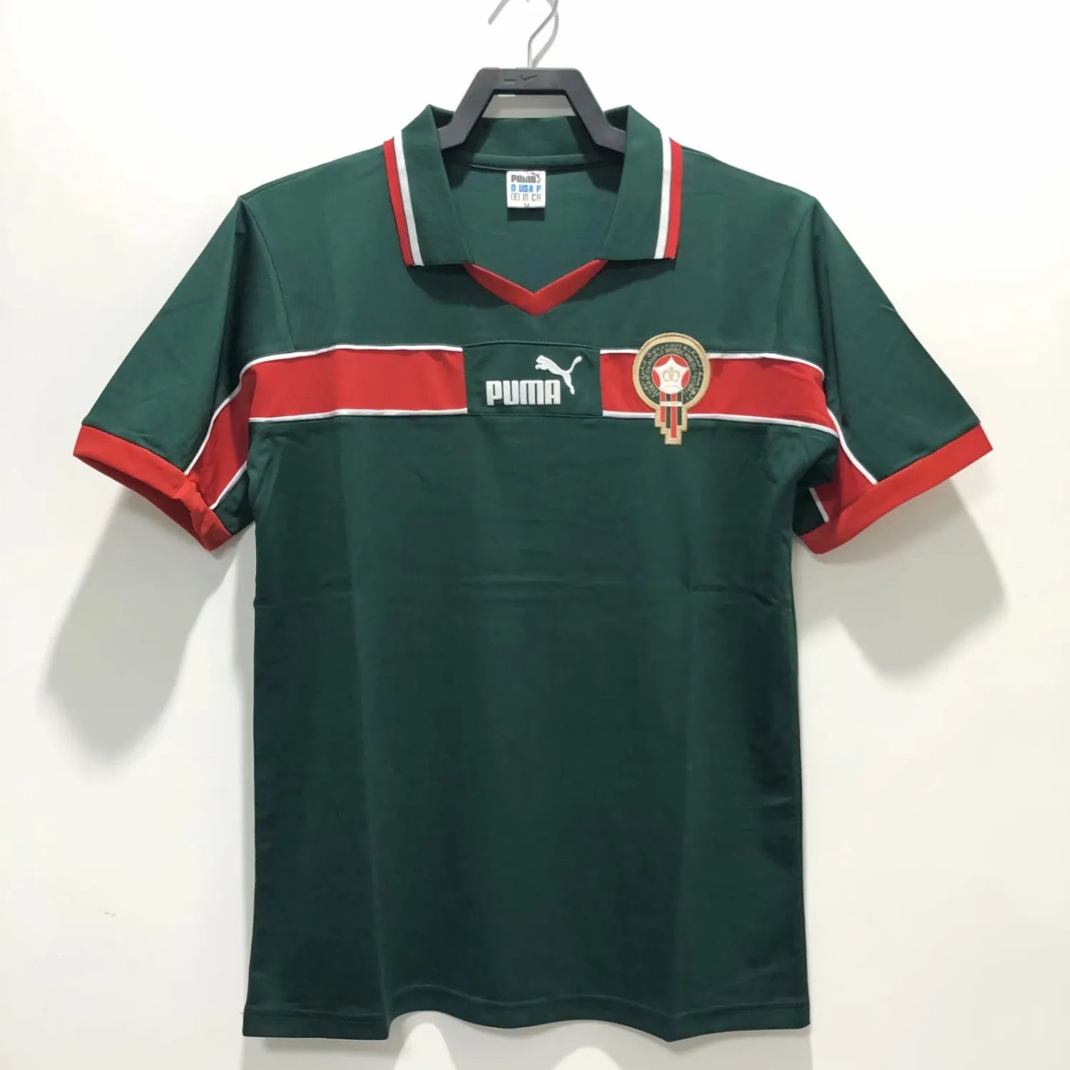 Morocco 🇲🇦 1998 World Cup Home Jersey. - World Cup Retro Soccer Shop