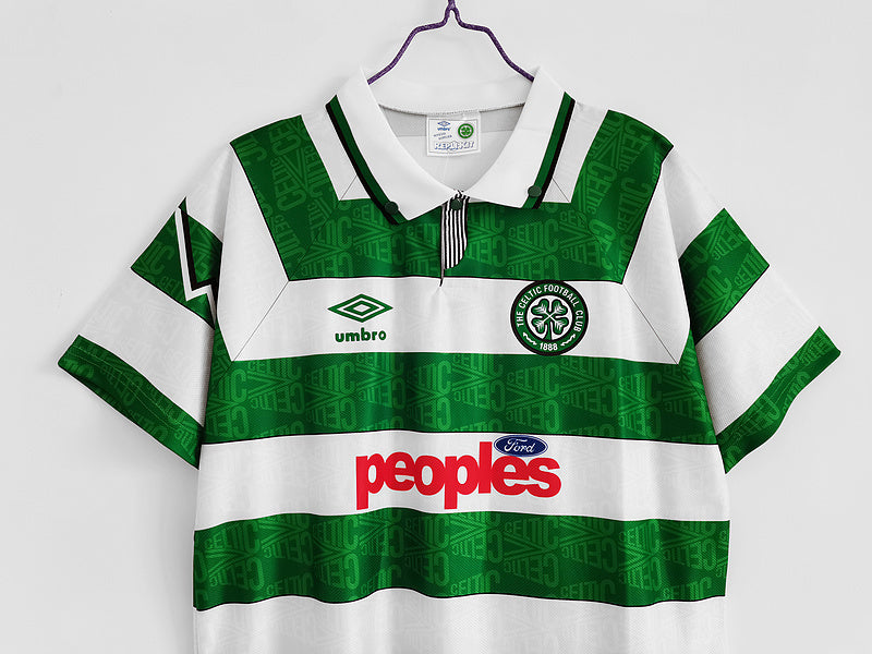 Celtic FC 91/92 Home Retro Kit.