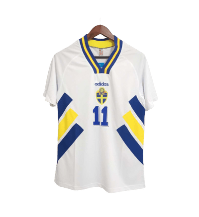 Sweden 🇸🇪 1994 World Cup Away Jersey. - World Cup Retro Soccer Shop