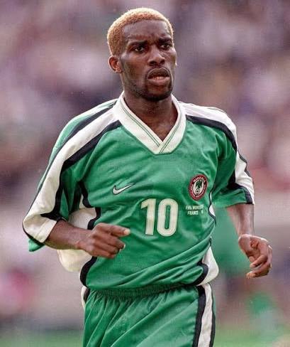 Nigeria 🇳🇬 1998 World Cup Home Jersey. - World Cup Retro Soccer Shop