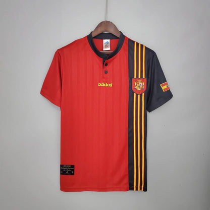 Spain 🇪🇸 Euro 1996 Home Jersey. - World Cup Retro Soccer Shop
