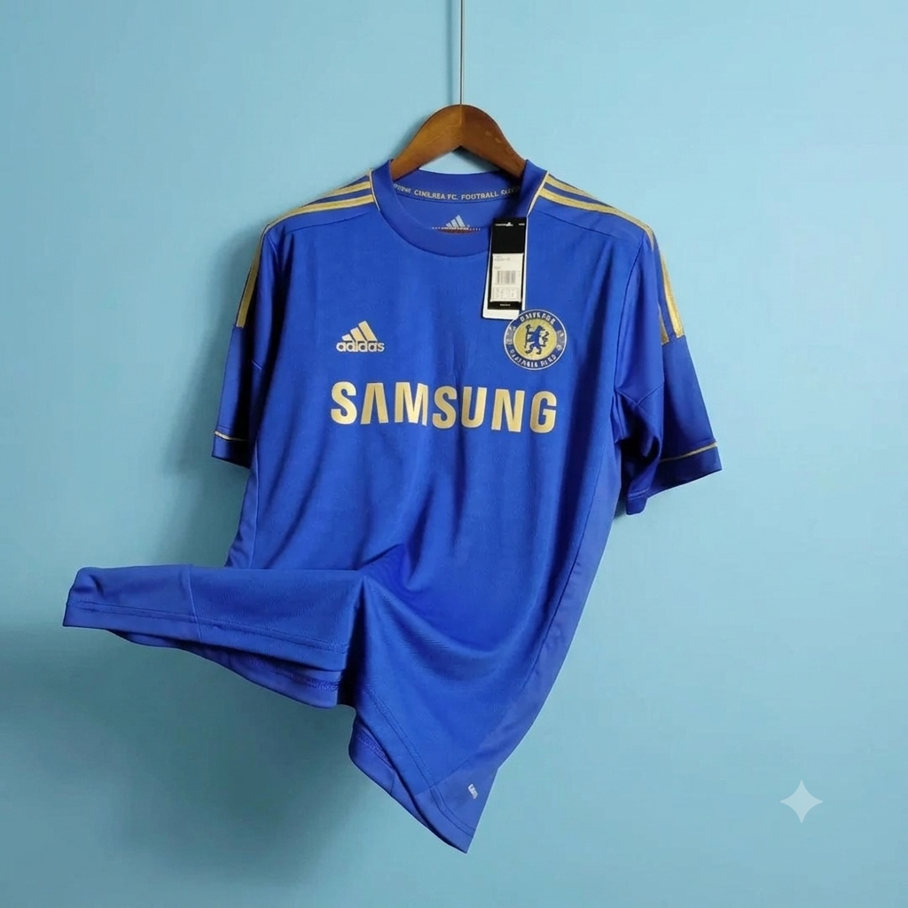 Chelsea FC 2012/13 Retro Home Jersey.