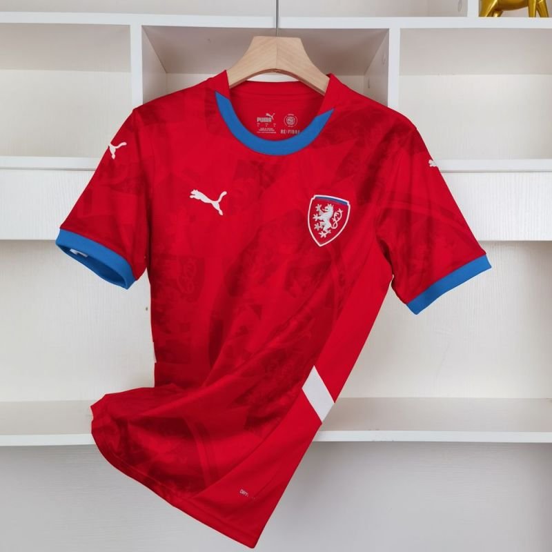 Czech Republic 🇨🇿 2024/25 Home Jersey. - World Cup Retro Soccer Shop