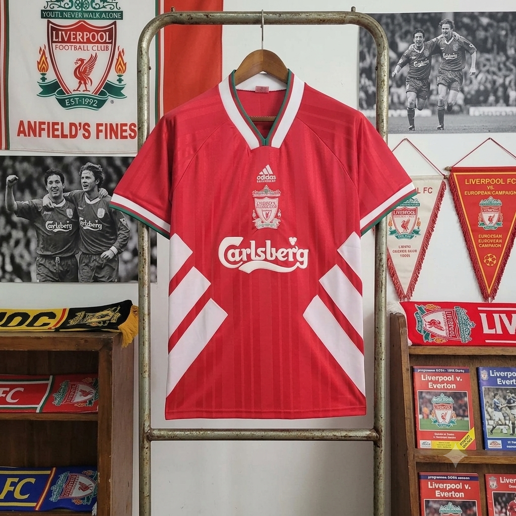 Liverpool FC 93/95 Retro Home Jersey.