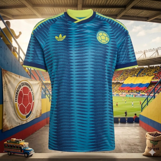Colombia 🇨🇴 2026 World Cup Away Jersey.