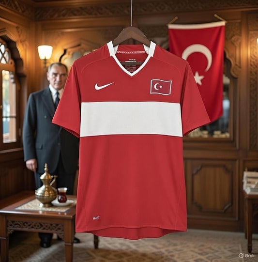 Türkiye 🇹🇷 2008/10 Home Jersey. - World Cup Retro Soccer Shop