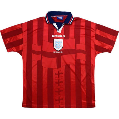 England 🏴󠁧󠁢󠁥󠁮󠁧󠁿 1998 World Cup Away Jersey. - World Cup Retro Soccer Shop