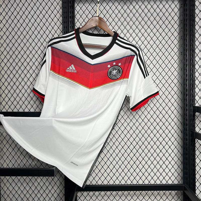 Germany 🇩🇪 2014 World Cup “Champions” Home Jersey. - World Cup Retro Soccer Shop