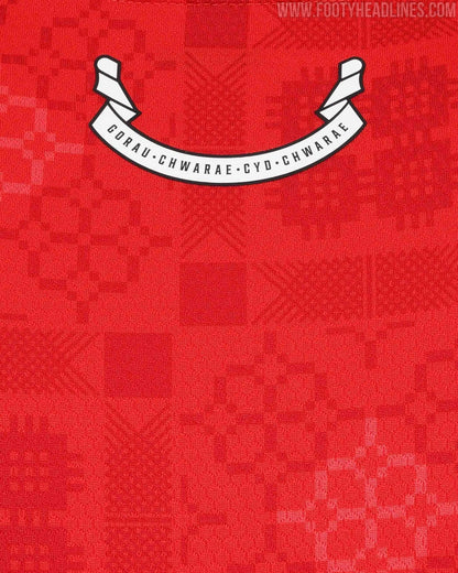 Wales 🏴󠁧󠁢󠁷󠁬󠁳󠁿 NEW !! 26/27 Home Jersey.
