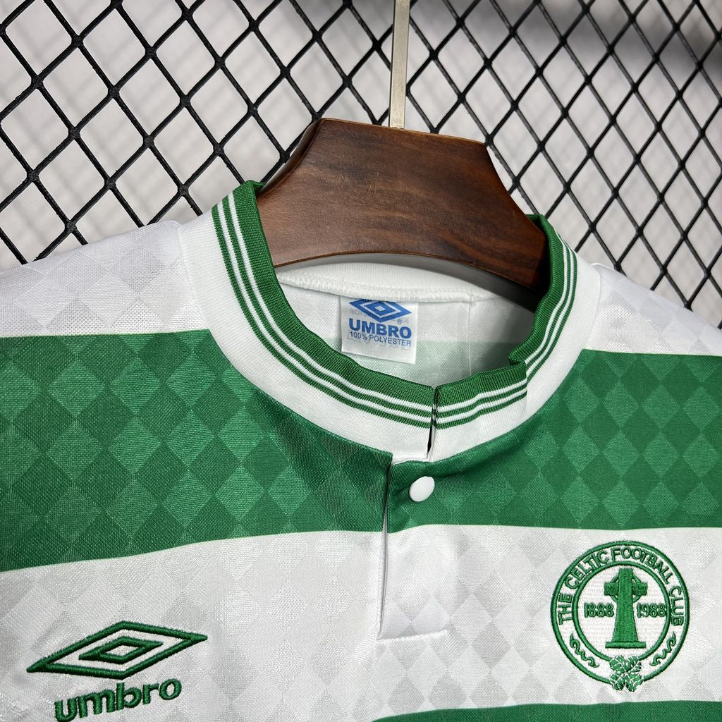 Celtic FC 87/88 Home Retro Kit. 100th Anniversary Edition.