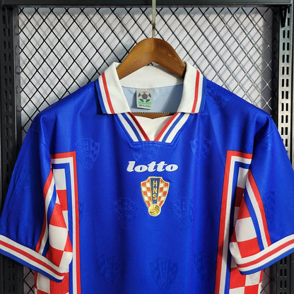 Croatia 🇭🇷 1998 World Cup Away Jersey. - World Cup Retro Soccer Shop