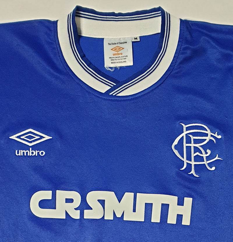 Glasgow Rangers 84/87 Home Retro Kit.