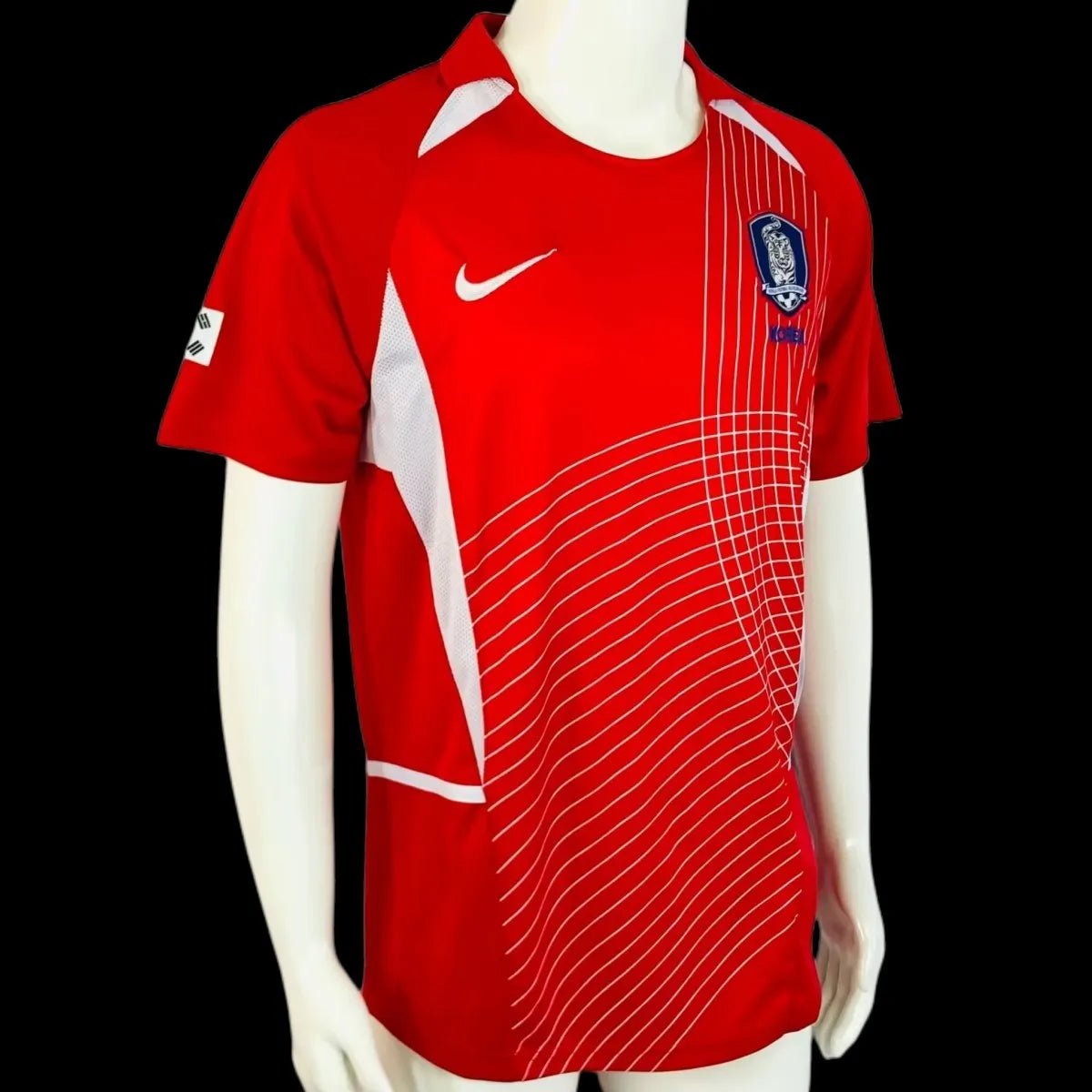 South Korea 🇰🇷 2002 World Cup Home Jersey. - World Cup Retro Soccer Shop