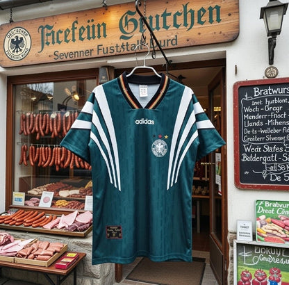 Germany 🇩🇪 “Euro 96” European Cup Champions Away Jersey. - World Cup Retro Soccer Shop