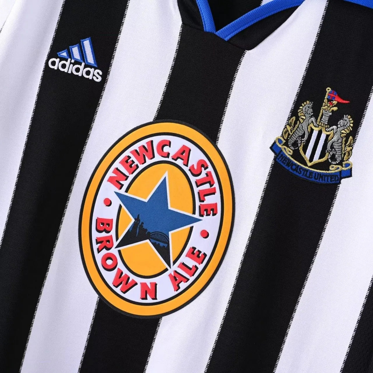Newcastle United FC 1999/2000 Retro Home Jersey.