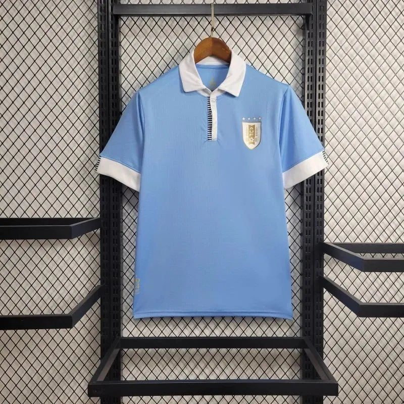 Uruguay 🇺🇾 100th Anniversary Edition Home Jersey. - World Cup Retro Soccer Shop