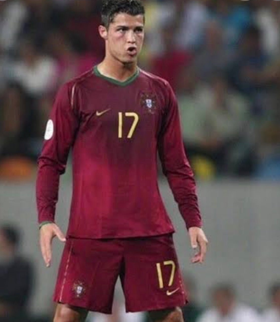 Portugal 🇵🇹 2006 World Cup Home Jersey. - World Cup Retro Soccer Shop