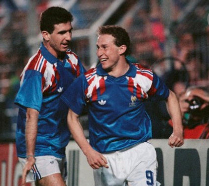 France 🇫🇷 1990 Home Jersey. - World Cup Retro Soccer Shop