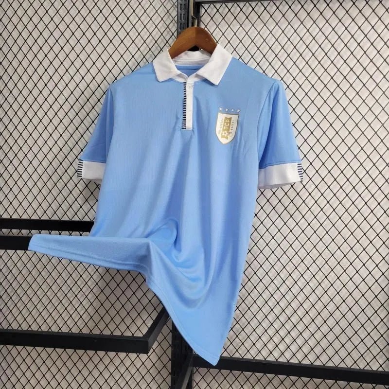 Uruguay 🇺🇾 100th Anniversary Edition Home Jersey. - World Cup Retro Soccer Shop