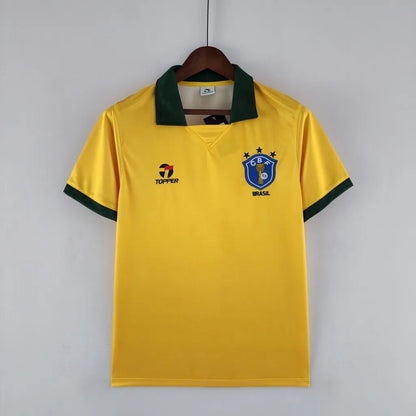 Brazil 🇧🇷 1990 World Cup Home Jersey. - World Cup Retro Soccer Shop