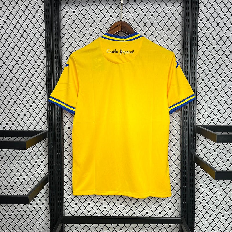 Ukraine 🇺🇦 2024/25 Home Jersey. - World Cup Retro Soccer Shop