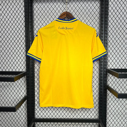 Ukraine 🇺🇦 2024/25 Home Jersey. - World Cup Retro Soccer Shop