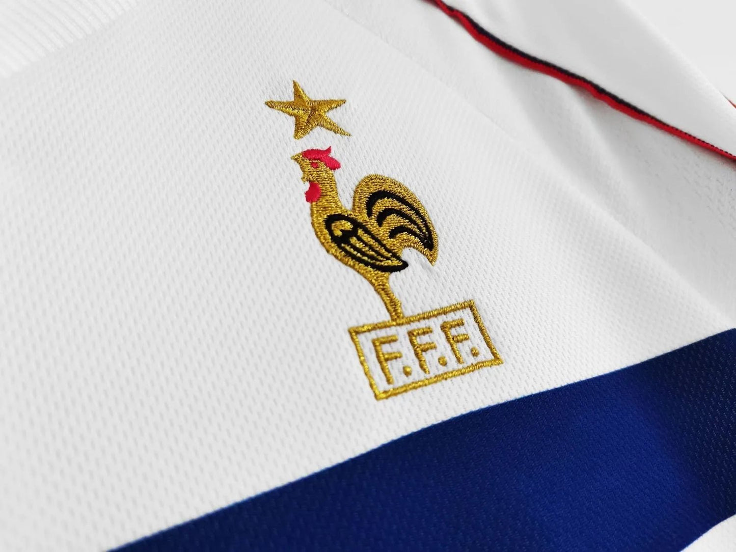 France 🇫🇷 1998 World Cup Champions Away Jersey. - World Cup Retro Soccer Shop