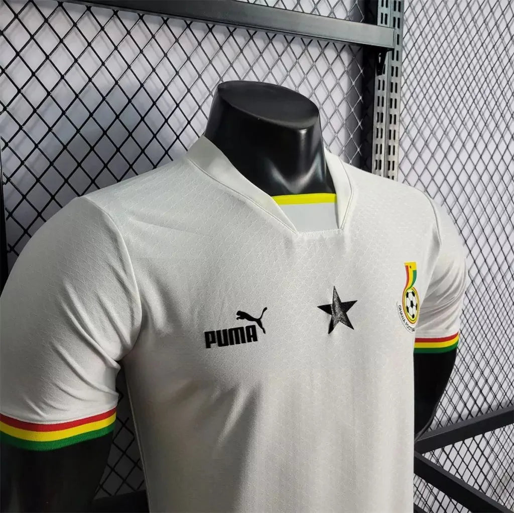 Ghana 🇬🇭 2022/23 Home Jersey. - World Cup Retro Soccer Shop