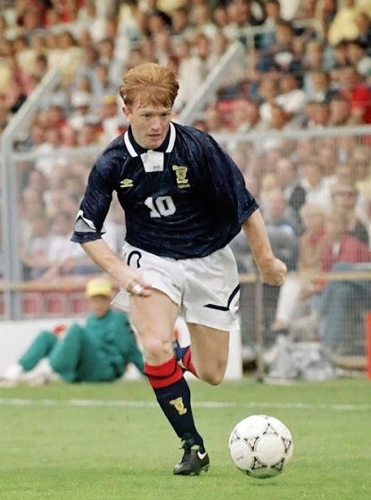 Scotland 🏴󠁧󠁢󠁳󠁣󠁴󠁿 Euro 1992 Home Jersey. - World Cup Retro Soccer Shop