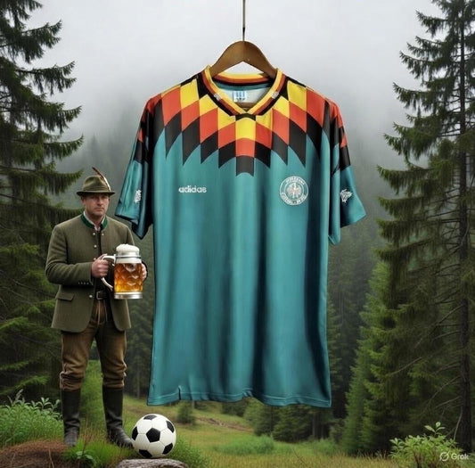 Germany 🇩🇪 1994 World Cup Away Jersey. - World Cup Retro Soccer Shop