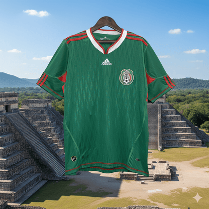 Mexico 🇲🇽 2010 World Cup Home Jersey. - World Cup Retro Soccer Shop