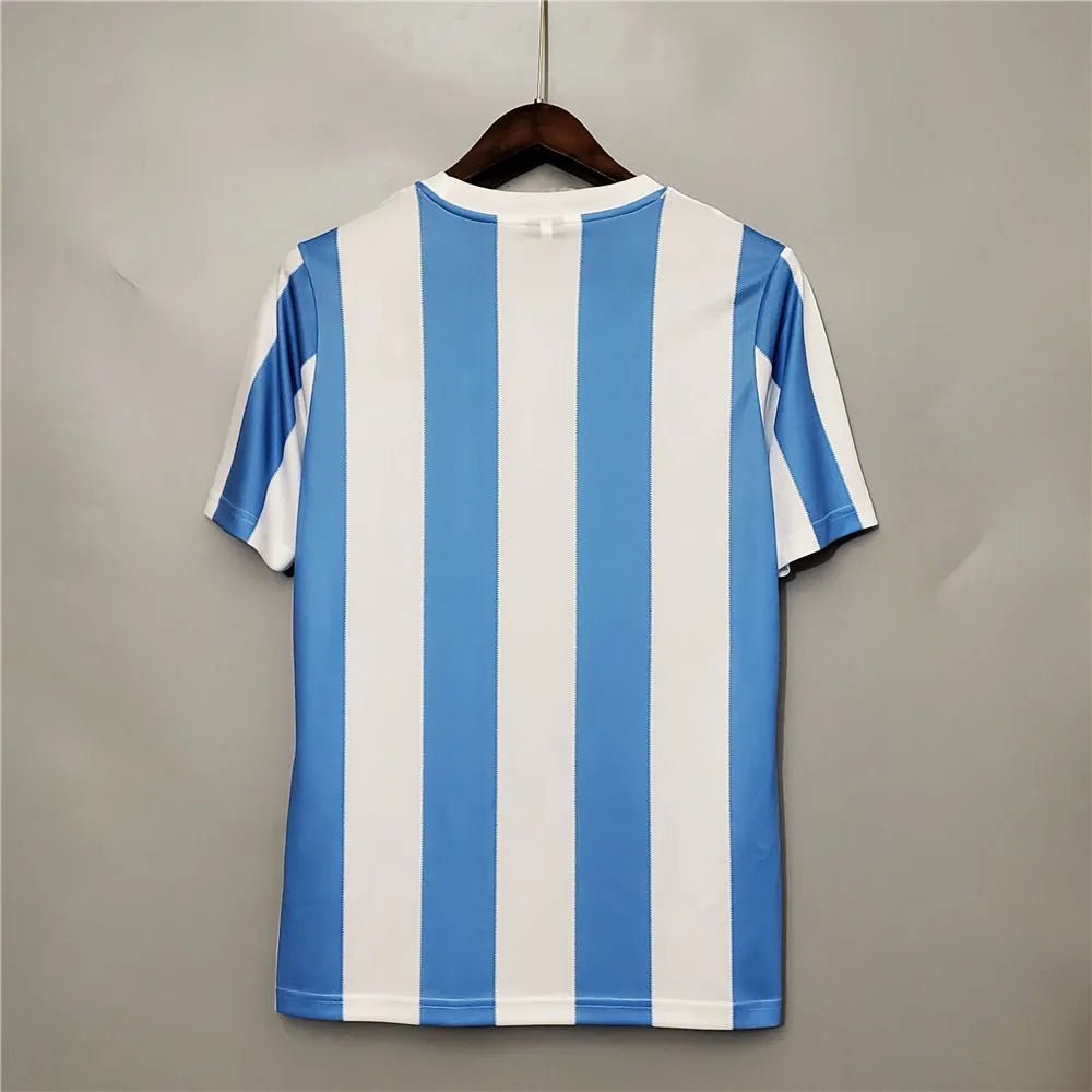 Argentina 🇦🇷 1986 World Cup “Champions” Home Jersey. - World Cup Retro Soccer Shop