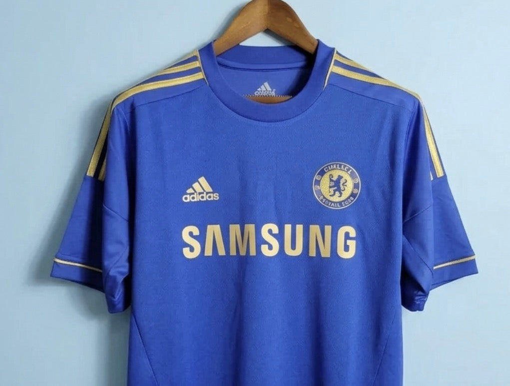 Chelsea FC 2012/13 Retro Home Jersey.