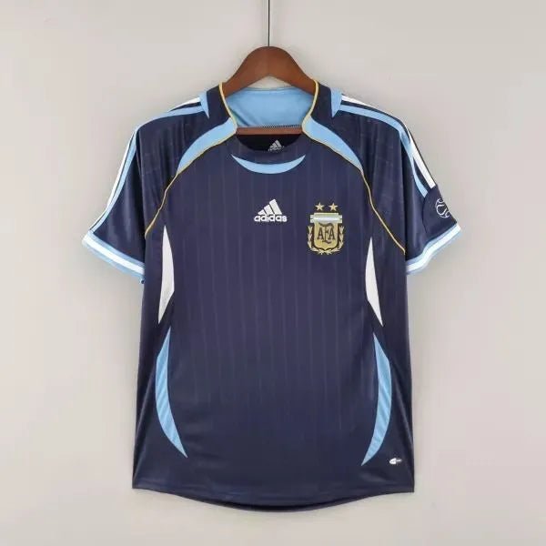 Argentina 🇦🇷 2006 World Cup Away Jersey. - World Cup Retro Soccer Shop