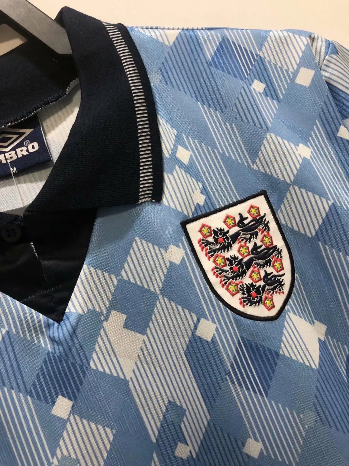 England 🏴󠁧󠁢󠁥󠁮󠁧󠁿 1990/92 Third Jersey. - World Cup Retro Soccer Shop