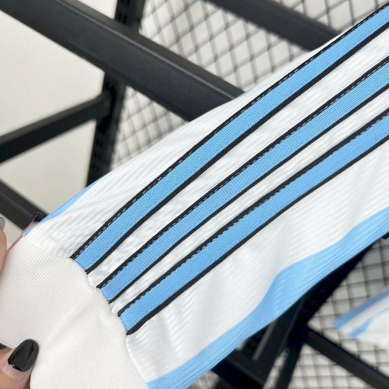 Argentina 🇦🇷 1998 World Cup Long Sleeve Home Jersey. - World Cup Retro Soccer Shop