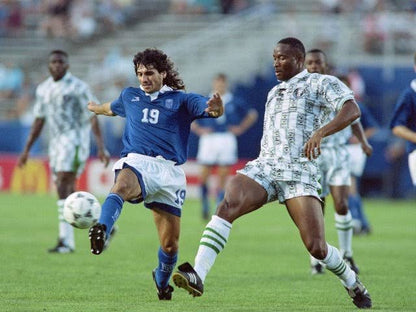 Nigeria 🇳🇬 1994 World Cup Away Jersey. - World Cup Retro Soccer Shop