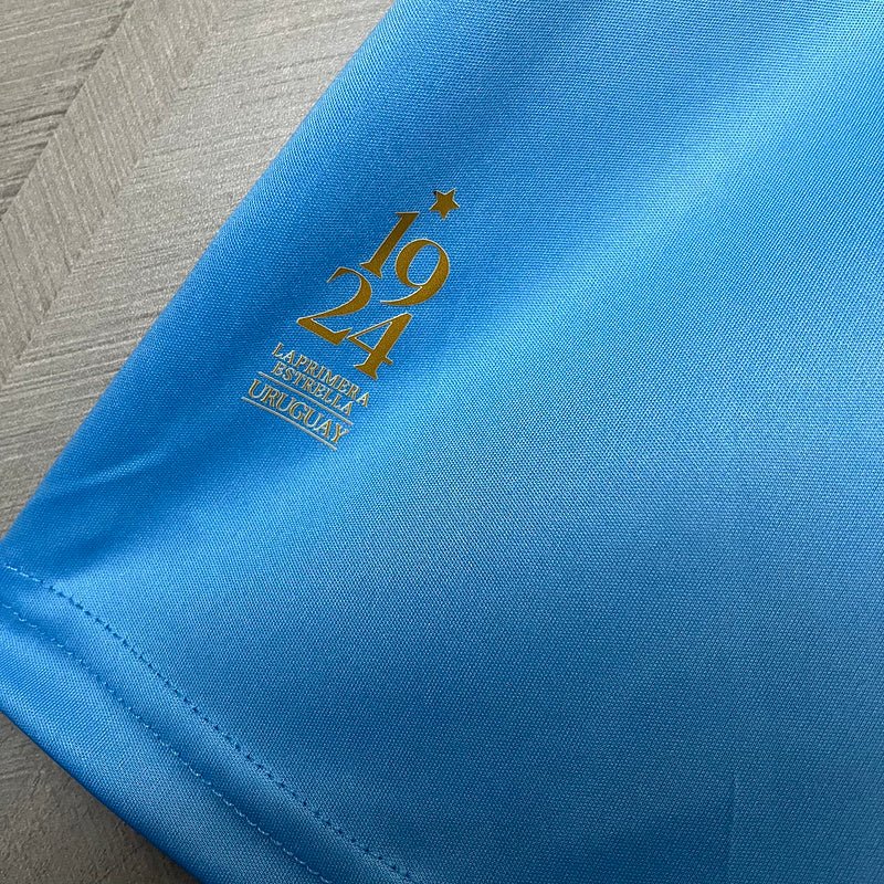 Uruguay 🇺🇾 100th Anniversary Edition Home Jersey. - World Cup Retro Soccer Shop