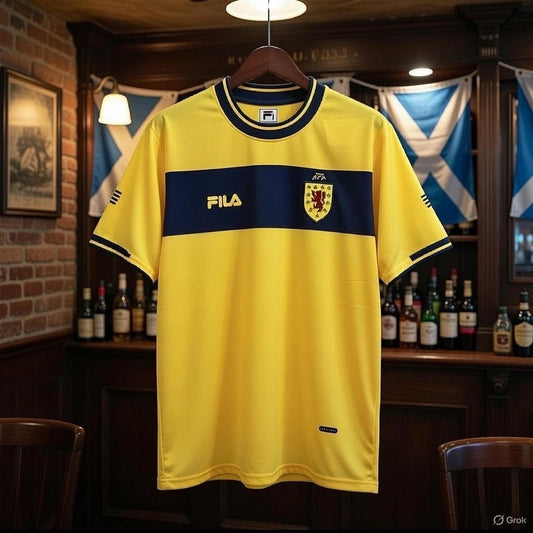 Scotland 🏴󠁧󠁢󠁳󠁣󠁴󠁿 2002 Away Jersey.