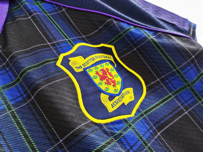 Scotland 🏴󠁧󠁢󠁳󠁣󠁴󠁿 Euro 1996 Home Jersey. - World Cup Retro Soccer Shop