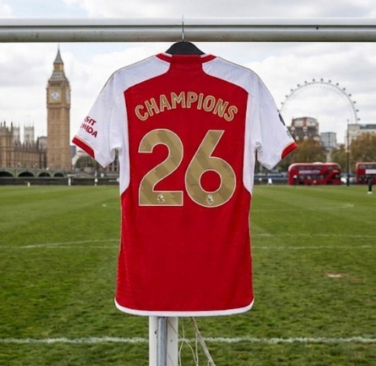Arsenal FC 26/27 “Champions 26” Home Kit Special Edition