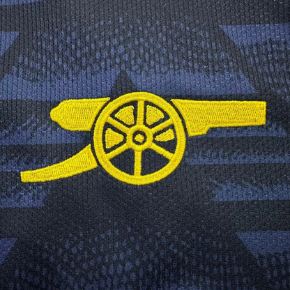 Arsenal 26/27 Away Kit. Gold Premier League patch.