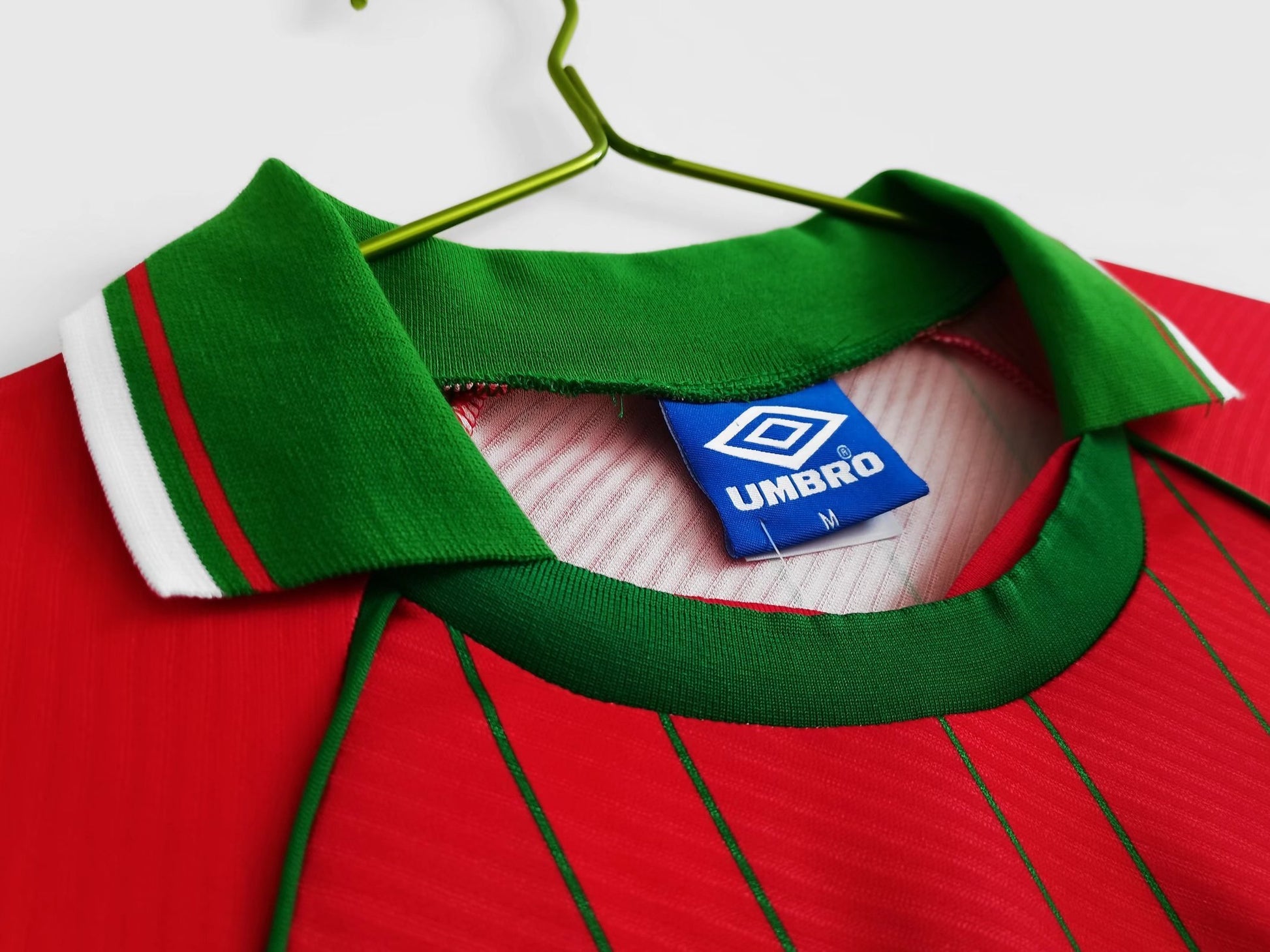 Wales 🏴󠁧󠁢󠁷󠁬󠁳󠁿 1994/96 Home Jersey. - World Cup Retro Soccer Shop
