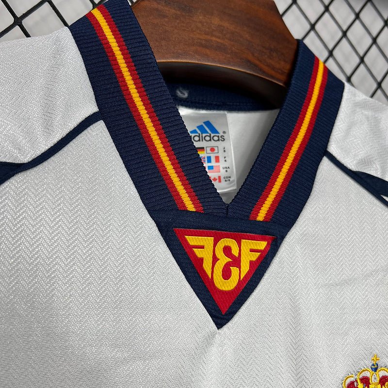 Spain 🇪🇸 1998 World Cup Away Jersey. - World Cup Retro Soccer Shop