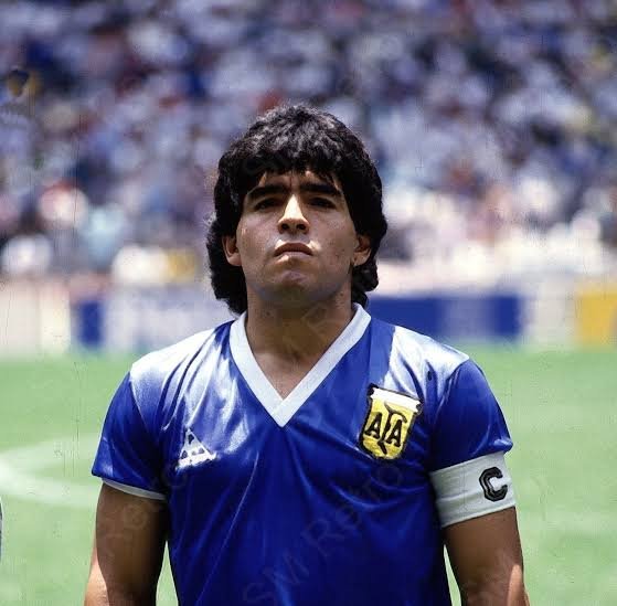Argentina 🇦🇷 1986 World Cup “Champions” Away Jersey. - World Cup Retro Soccer Shop