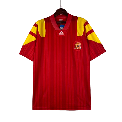Spain 🇪🇸 Euro 1992 Home Jersey. - World Cup Retro Soccer Shop