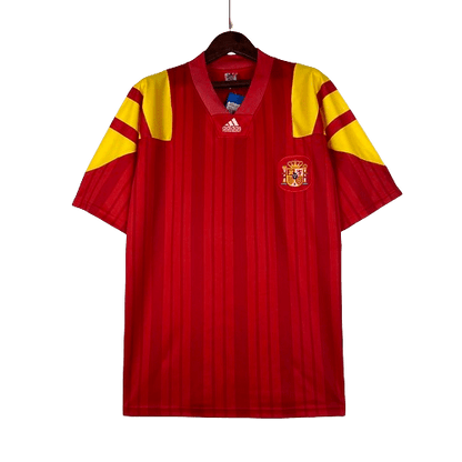 Spain 🇪🇸 Euro 1992 Home Jersey. - World Cup Retro Soccer Shop