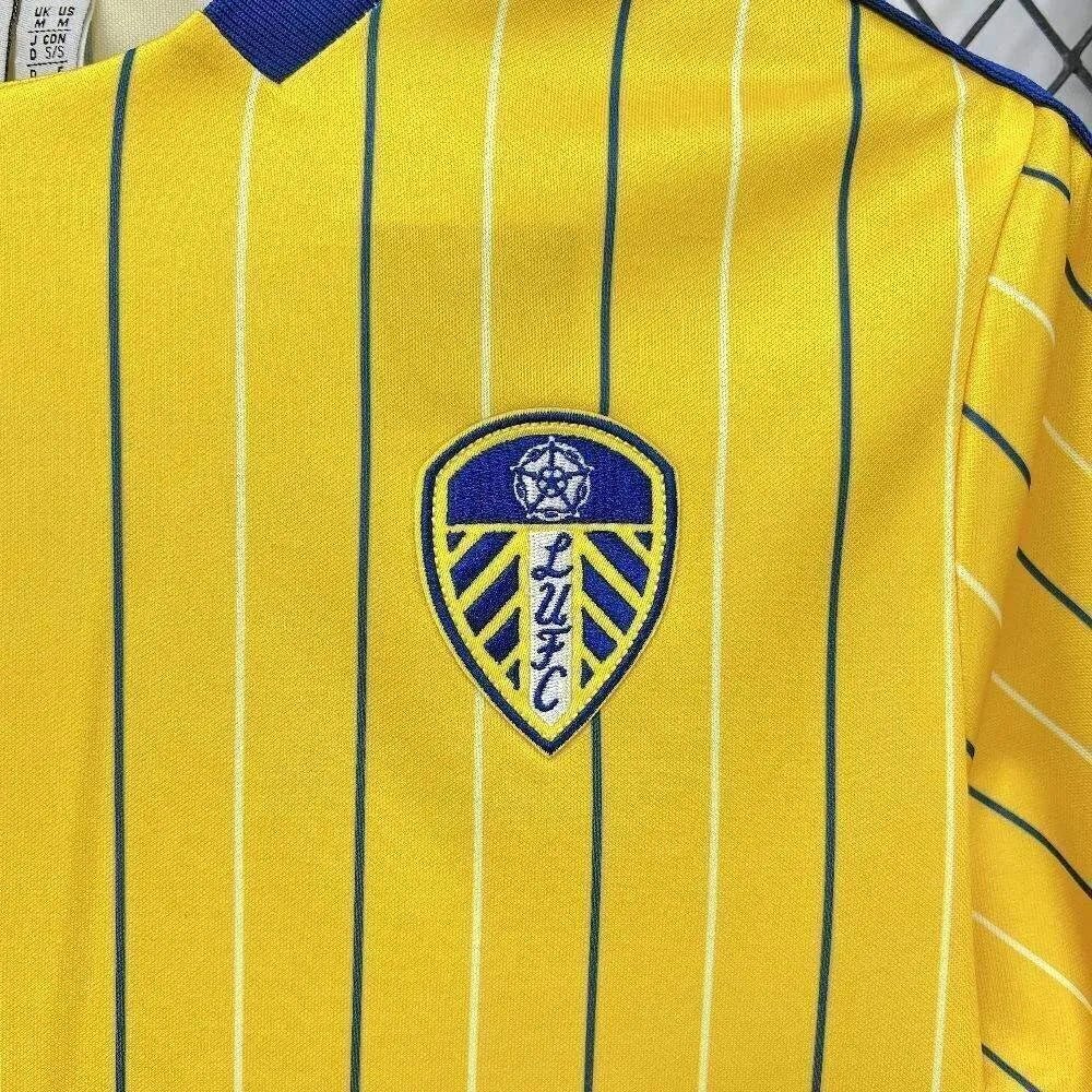 Leeds United 25/26 Adidas Icons Collection Retro Kit. - World Cup Retro Soccer Shop